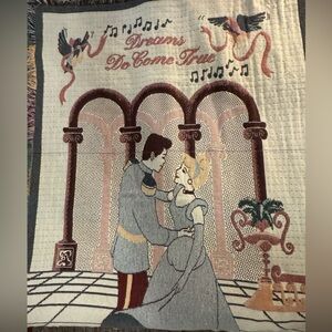Disney Cinderella throw blanket tapestry